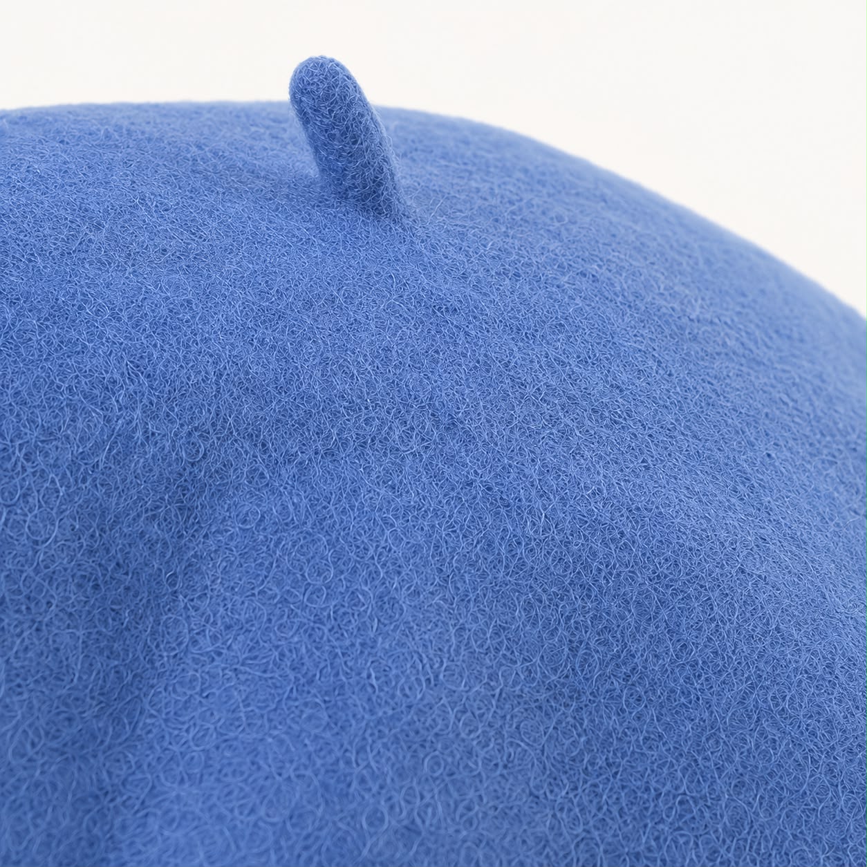 Béret Femme en Laine Bleu Ciel – Chapeau Français Doux Automne Hiver