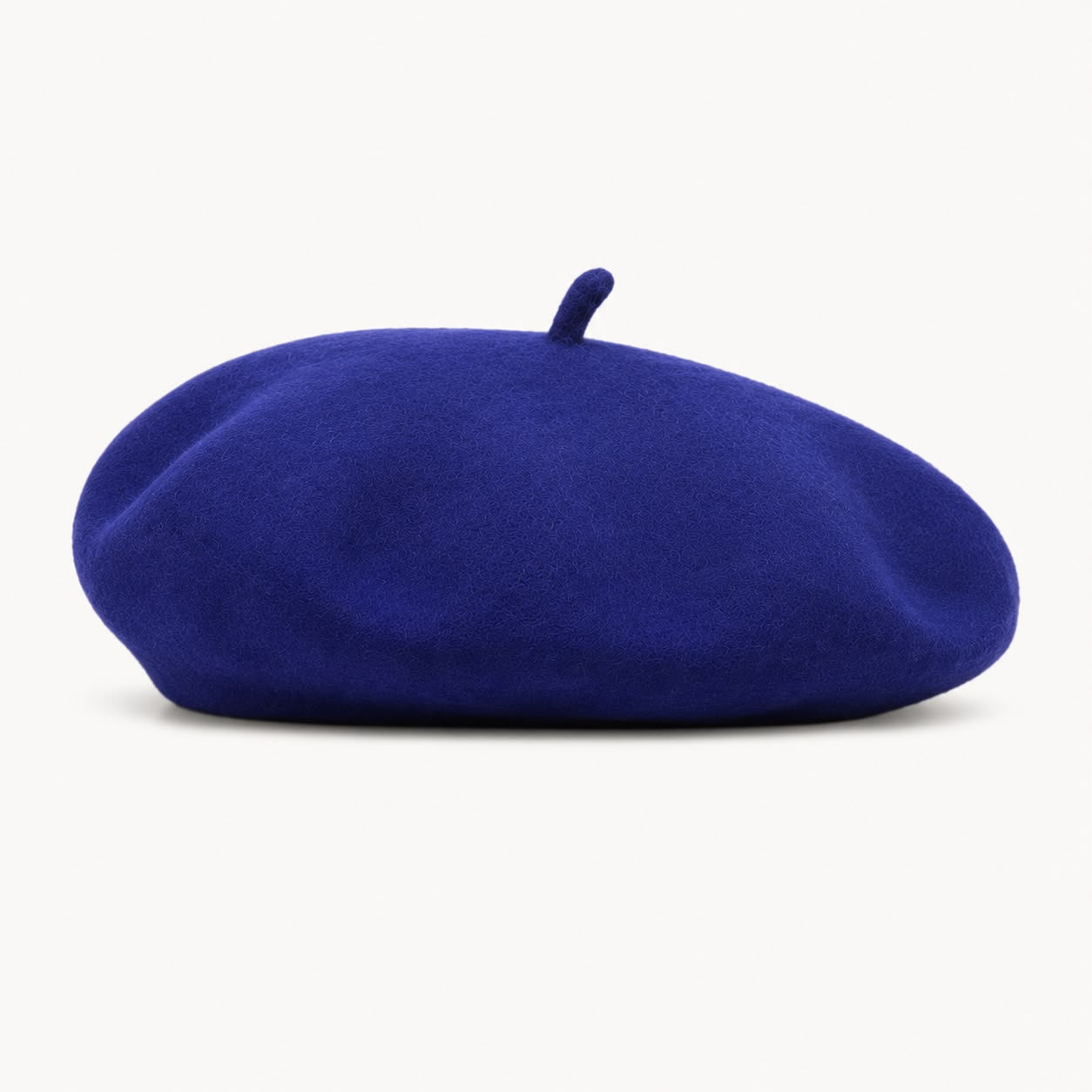 Béret Femme en Laine Bleu Royal – Chapeau Français Tendance Hiver