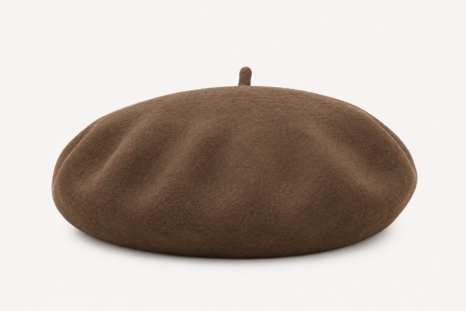 Béret laine hiver femme kaki