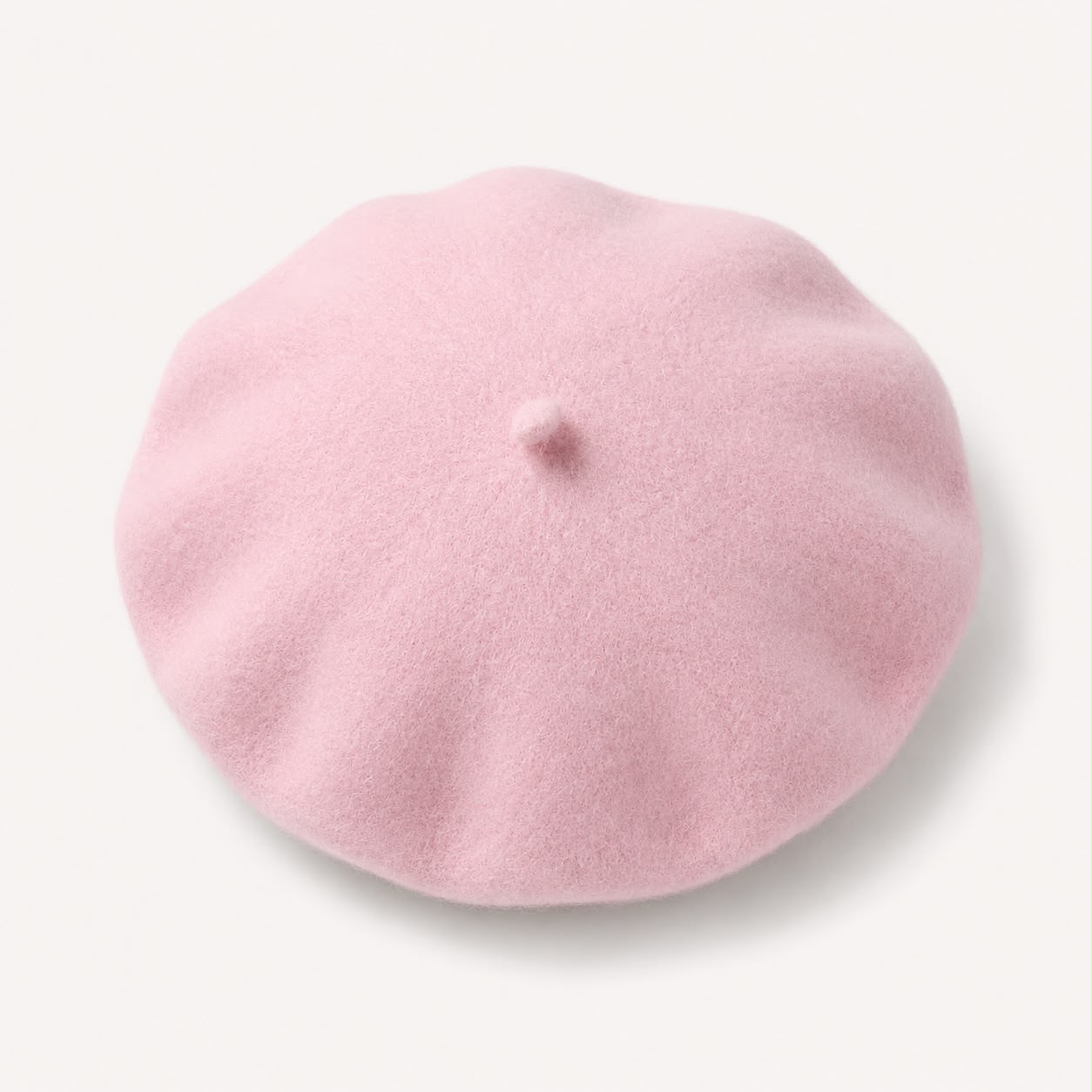 Béret Femme en Laine Rose – Chapeau Français Féminin Automne Hiver
