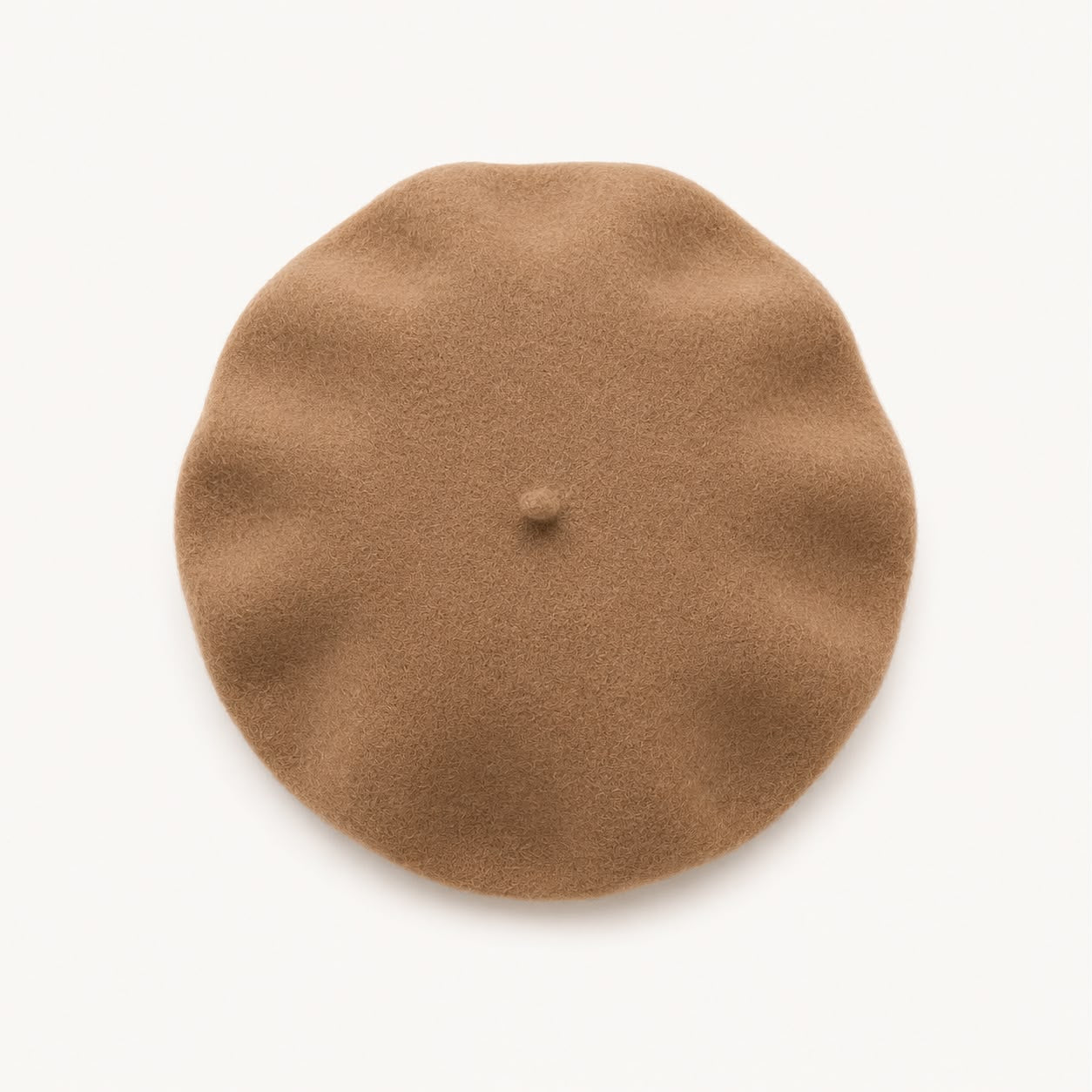Béret Femme en Laine Kaki – Chapeau Français Chaud Automne Hiver