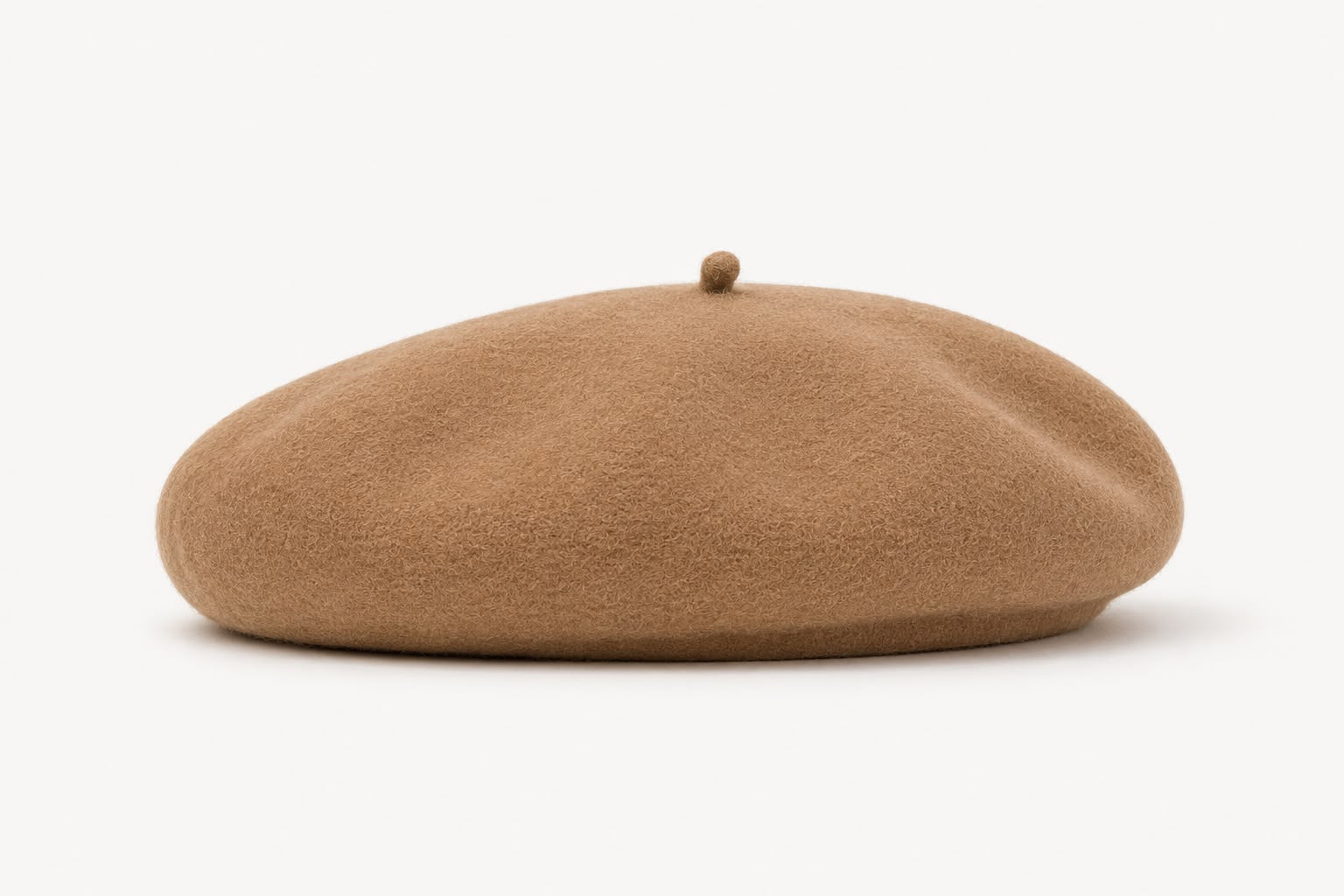 Béret Femme en Laine Kaki – Chapeau Français Chaud Automne Hiver