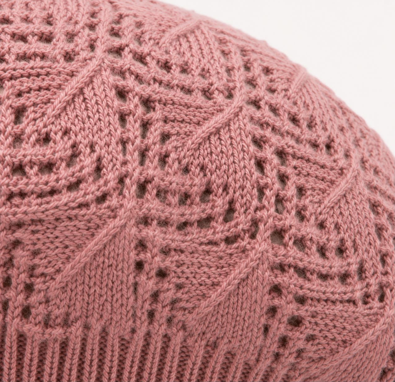 Béret Femme Rose en Acrylique – Bonnet Tricoté Léger Style Français